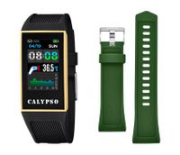 Horlogeband Smartwatch Calypso K8502-4 Rubber Zwart 13mm