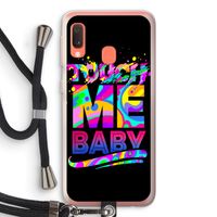 Touch Me: Samsung Galaxy A20e Transparant Hoesje met koord