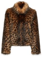 Unreal Fur veste Wild Cat en fourrure artificielle - Marron - thumbnail