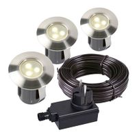 Garden Lights Birch Grondspot - 3 st. - thumbnail