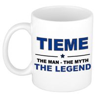 Tieme The man, The myth the legend collega kado mokken/bekers 300 ml