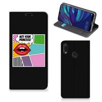 Huawei Y7 hoesje Y7 Pro (2019) Hippe | Standcase | Popart Princess