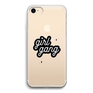 Girl Gang: iPhone 7 Transparant Hoesje