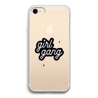 Girl Gang: iPhone 7 Transparant Hoesje