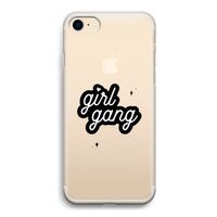 Girl Gang: iPhone 7 Transparant Hoesje