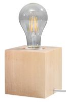 Sollux Tafellamp Ariz hout - thumbnail