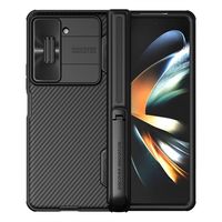 Samsung Galaxy Z Fold5 Nillkin CamShield Fold Hybrid Case met Standaard - Zwart