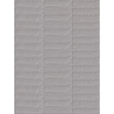 Emil Total Brick EH96 Wandtegel Brick 060X240 Grigio 9,5mm Mat