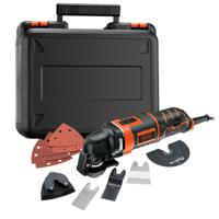Black & Decker MT300KA-QS Multifunctioneel gereedschap Incl. accessoires, Incl. koffer 13-delig 300 W