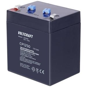 VOLTCRAFT CE12V/5Ah Loodaccu 12 V 5 Ah Loodvlies (AGM) (b x h x d) 90 x 107 x 70 mm Kabelschoen 4.8 mm Onderhoudsvrij