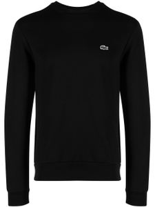 Lacoste sweat à logo appliqué - Noir