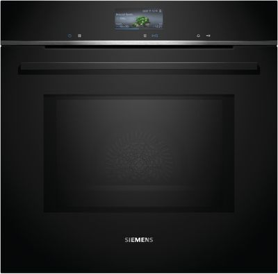SiemensHM776GKB1 Inbouw oven met magnetron Zwart