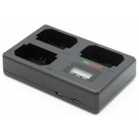 ChiliPower Sony NP-FZ100 Triple Lader - Laadt 3 accu's, ook tegelijkertijd