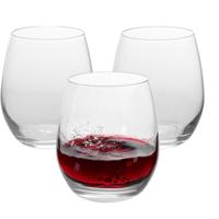 Drinkglazen set Luxe - Sapglazen/waterglazen - 12x stuks - 390 ml