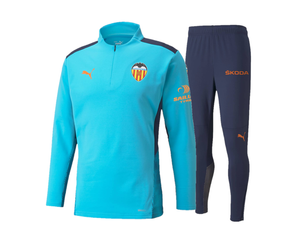 Valencia CF Trainingspak Senior 2021-2022 - Maat S - Kleur: Blauw | Soccerfanshop