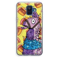 Loot Burger: Samsung Galaxy A6 (2018) Transparant Hoesje