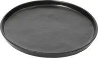 Decoris decoratiebord aluminium rond 43x2cm zwart