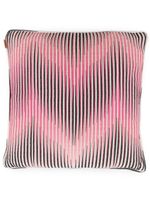 Missoni Home coussin Ande à motif zigzag - Rose - thumbnail