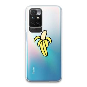 Banana: Xiaomi Redmi 10 Transparant Hoesje