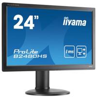 iiyama ProLite B2480HS - 24 inch - 1920x1080 - DVI - HDMI - VGA - Zwart