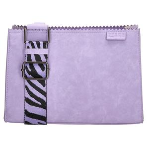 Zebra Trends - Natural Bag Schoudertas - Kartel Merel Lila