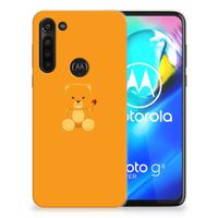 Motorola Moto G8 Power Telefoonhoesje met Naam Baby Beer