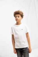 Lacoste Small Logo T-Shirt Kids Wit - Maat 128 - Kleur: Wit | Soccerfanshop