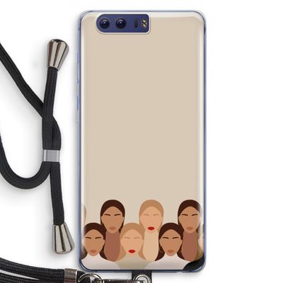 Girls girls girls: Honor 9 Transparant Hoesje met koord
