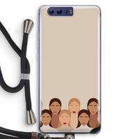 Girls girls girls: Honor 9 Transparant Hoesje met koord