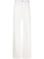 Alexander Wang jean à taille basse - Blanc