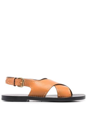 ISABEL MARANT sandales Jane - Marron