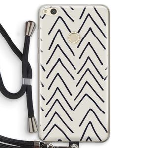 Marrakech Arrows: Huawei Ascend P8 Lite (2017) Transparant Hoesje met koord