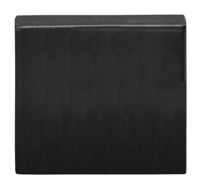 Formani Basics BSQB53 blind afdekplaatje vierkant - PVD gunmetal