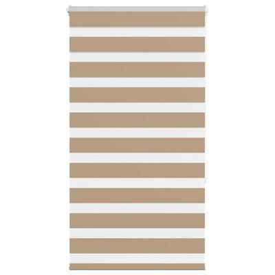 Zebra Blind 75x150 cm stofbreedte 70,9 cm polyester zandbruin