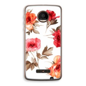 Roosjes: Motorola Moto Z Force Transparant Hoesje