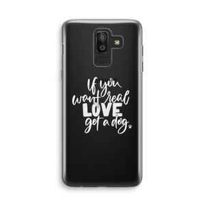 Partner in crime: Samsung Galaxy J8 (2018) Transparant Hoesje