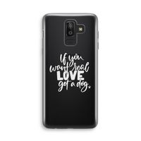 Partner in crime: Samsung Galaxy J8 (2018) Transparant Hoesje