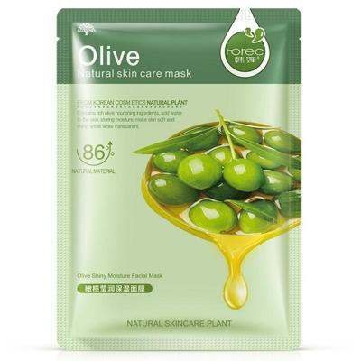 3 PC's Skin Care Plant gezichtsmasker hidratatie olie controle mee-eter Remover verpakt masker gezicht masker gezicht Care(Olive)