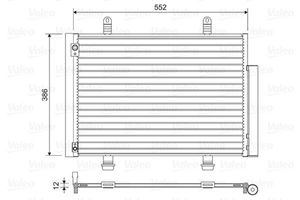 Airco condensor 814418
