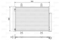 Airco condensor 814418