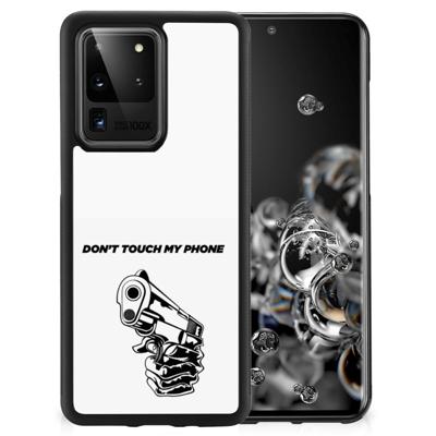 Samsung Galaxy S20 Ultra | TPU Hoesje | Gun Don&apos;t Touch My Phone