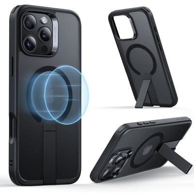 iPhone 16 Pro Max Boost Flickstand Case (HaloLock) - Frosted Black