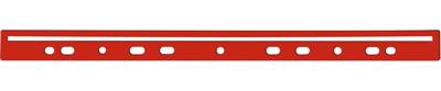 Q-CONNECT Magi-Clips archiefbinder, rood, doos van 100 stuks
