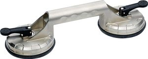 Promat Zuignaphandvat | PROMAT | | draagvermogen 80 kg hoofd-d. 118 mm | 2 koppen aluminium - 4000817218 - 4000817218