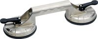 Promat Zuignaphandvat | PROMAT | | draagvermogen 80 kg hoofd-d. 118 mm | 2 koppen aluminium - 4000817218 - 4000817218