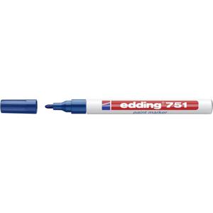 Edding 751 paint marker 4-751003 Lakmarker Blauw 1 mm, 2 mm