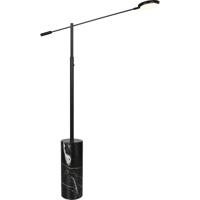 LED Vloerlamp - Trio Select Fiore - 1 Lichtpunt van 10 Watt - Touchdimmer - Aanpasbare Lichtkleur - Geheugenfunctie - Draaibaar - Schakelaar - Mat Zwart - Metaal