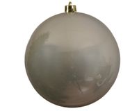 Kerstbal plastic glans 200mm parel - Ksd