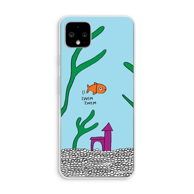 Aquarium: Pixel 4 XL Transparant Hoesje