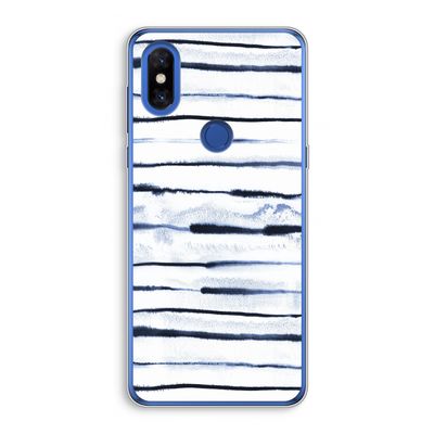Ink Stripes: Xiaomi Mi Mix 3 Transparant Hoesje
